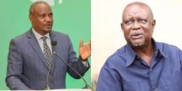 A collage of Treasury CS John Mbadi and ODM leader Oburu Oginga.